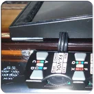 Teile des Displays und des Mikrofoncontrollers
