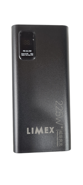 LIMEX Powerbank 20.000 mAh mit Interface-Kabel 