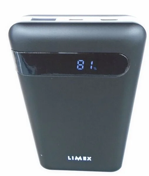 LIMEX Powerbank 10000 mAh mit Interface-Kabel